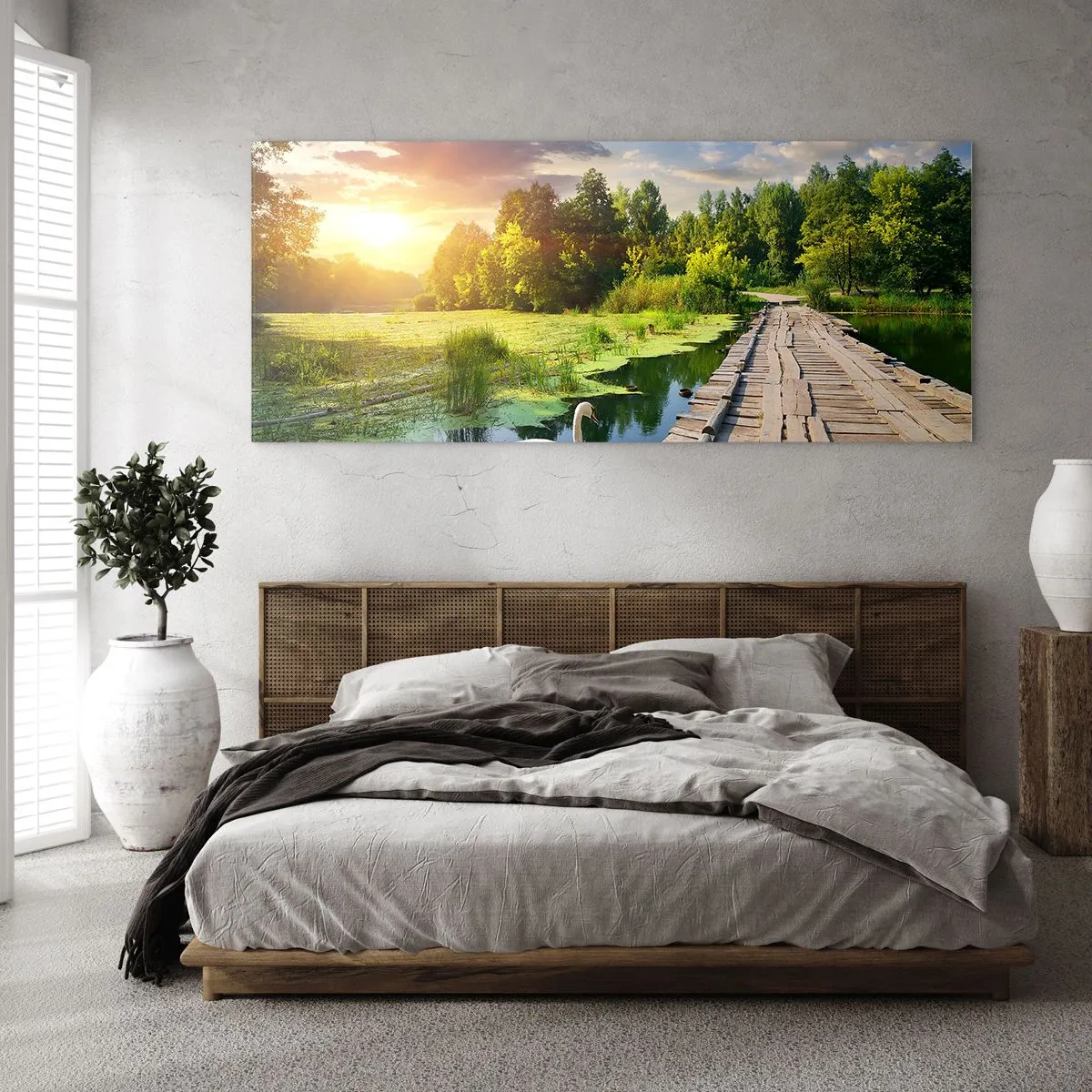 Obraz na skle - Léto, léto všude - 140x50 cm