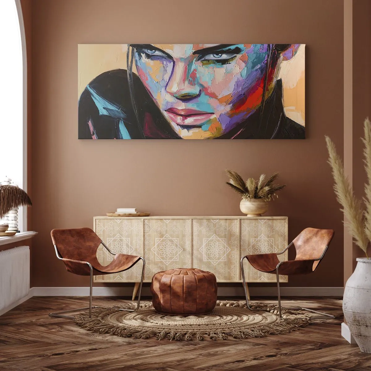 Obraz na plátně - Divokost srdce - 90x30 cm