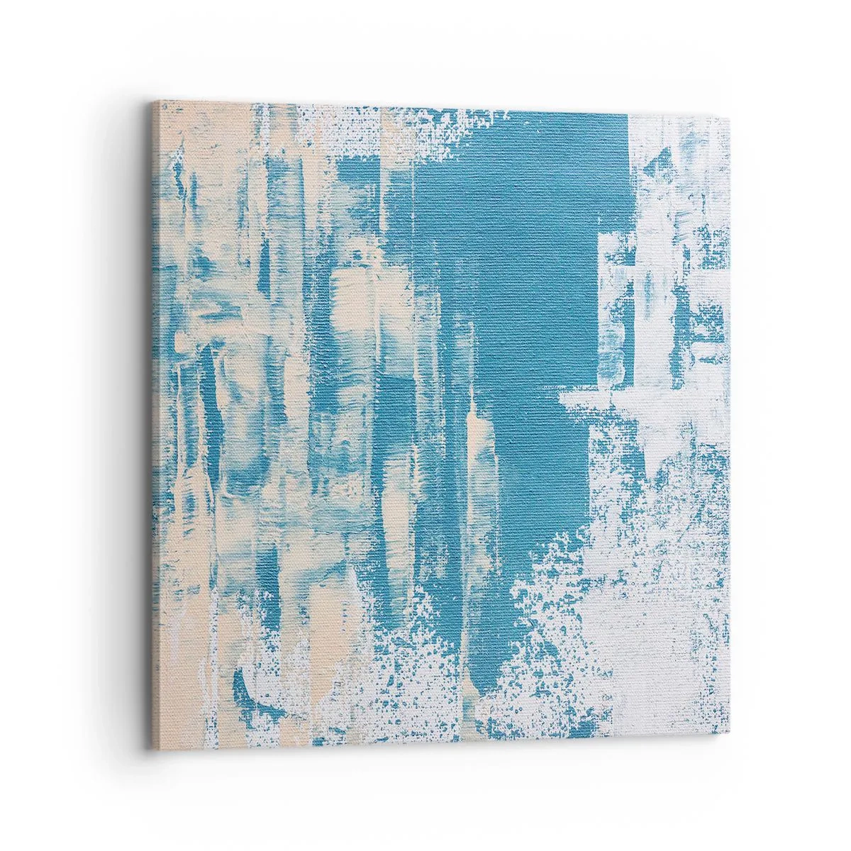 Obraz na plátně - Přes rampouch - 70x70 cm