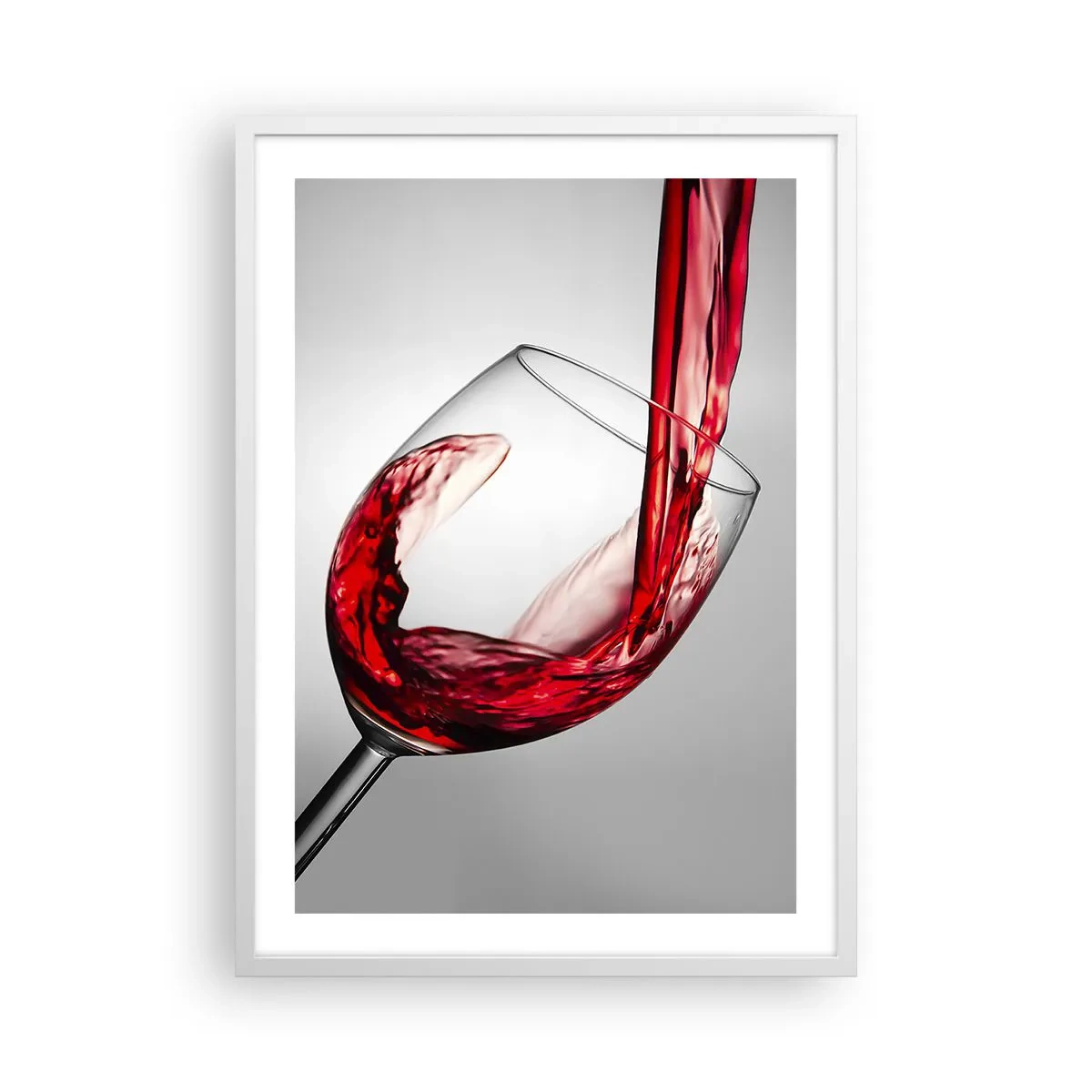 Plakát v bílém rámu - Barva - pohyb - zvuk - 50x70 cm