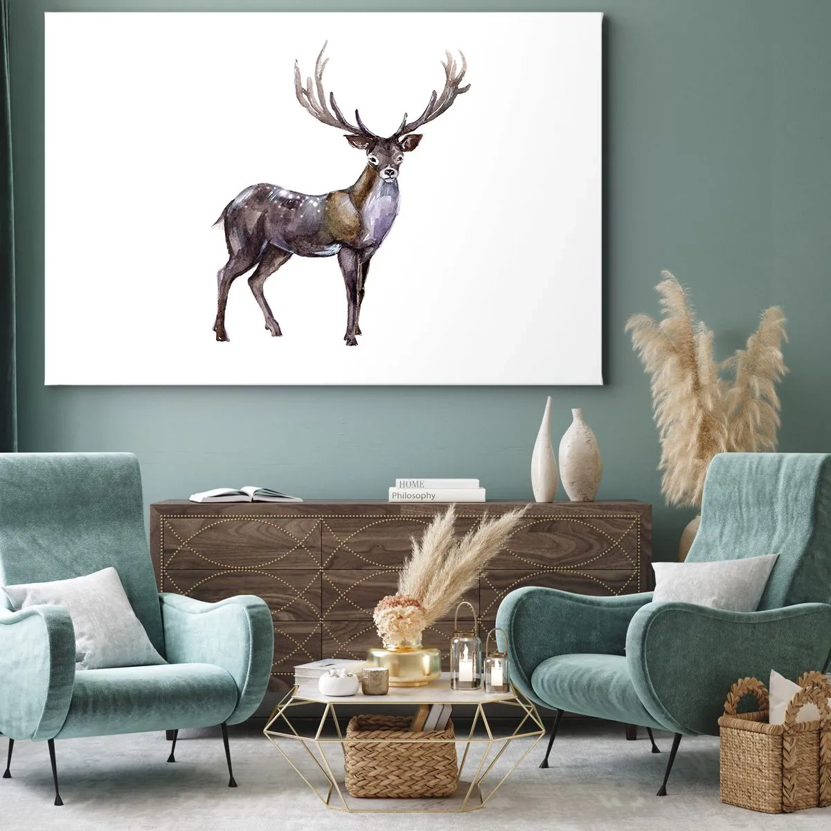 Obraz na plátně - Král půlnoční pouště - 100x70 cm