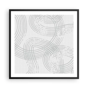 Plakát v černém rámu - Snadné východisko neexistuje - 60x60 cm