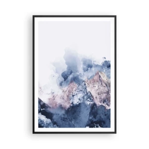 Plakát v černém rámu - To jsou vrcholy! - 70x100 cm