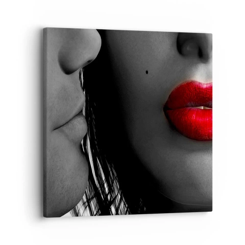 Obraz na plátně - Tvář u tváře  - 30x30 cm