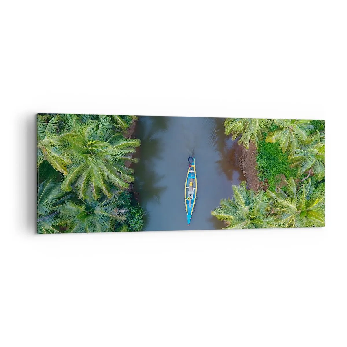 Obraz na plátně - Na tropické stezce - 140x50 cm