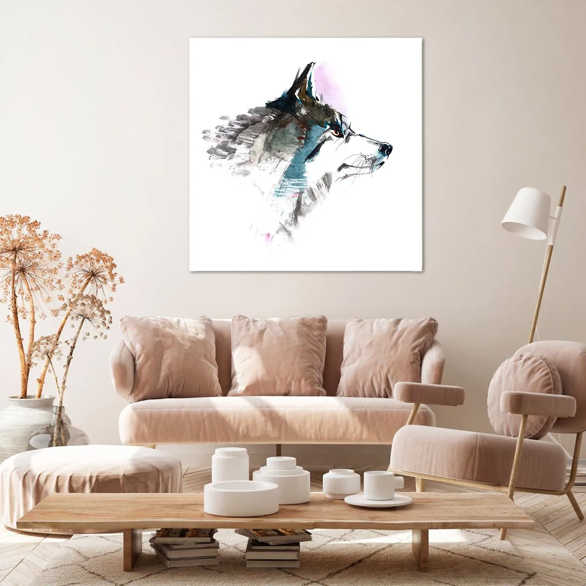 Obraz na plátně - My o vlku - 50x50 cm