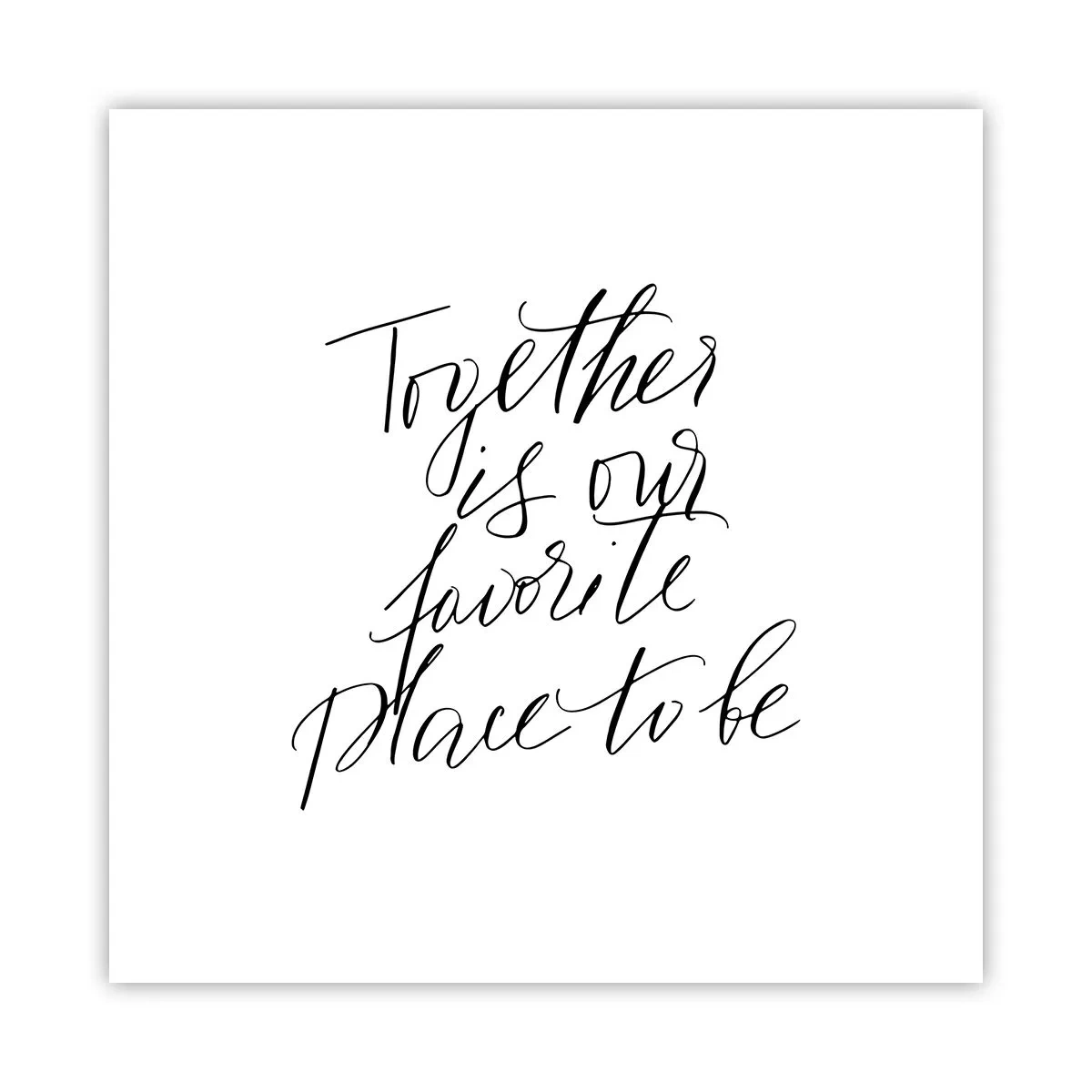 Plakát - Cítíte to také? - 50x50 cm