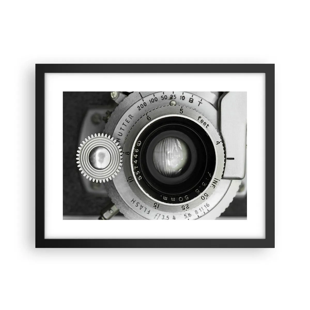 Plakát v černém rámu - Příběh o Hollywoodu - 40x30 cm