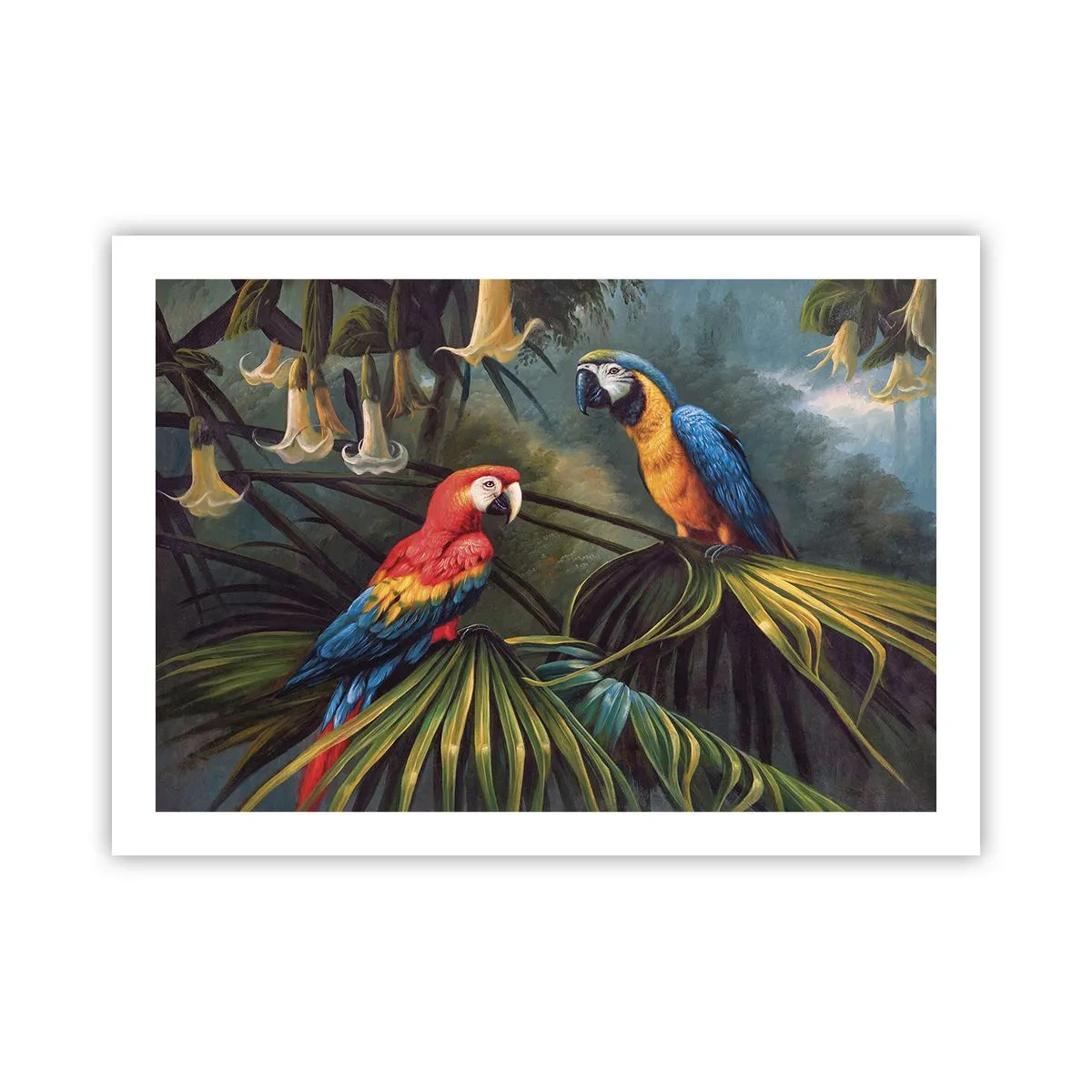 Plakát - Romantismus v tropech - 70x50 cm