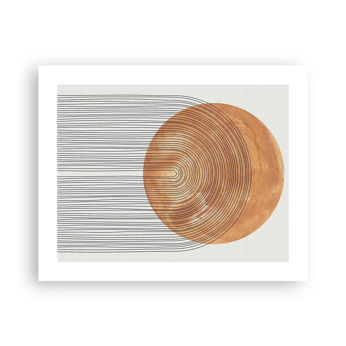 Plakát - Slunečná kompozice - 50x40 cm