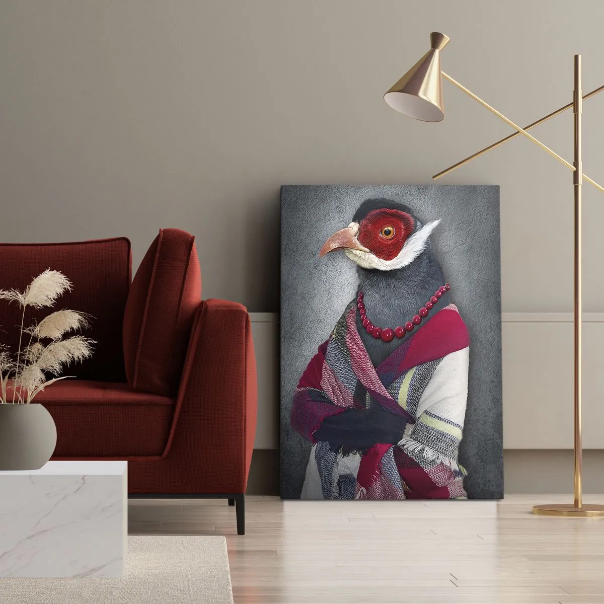 Obraz na plátně - Co tady dělám?! - 50x70 cm