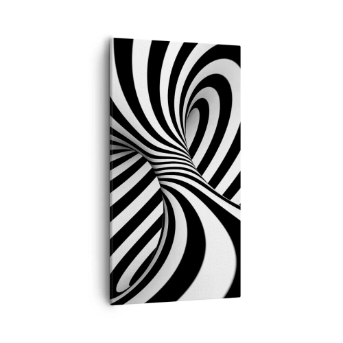 Obraz na plátně - Kompozice: tančící prostor - 55x100 cm