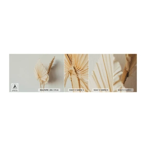 Fototapeta Vzorek Standard Eco - Když potřebuješ útěchu - Jasný, Minimalismus, List - 100x30 cm
