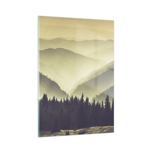 Obraz na skle - Za sedmero horami… - 50x70 cm