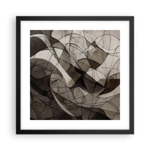 Plakát v černém rámu - Oběh barev Země - 40x40 cm