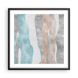 Plakát v černém rámu - Studie blízkosti - 50x50 cm