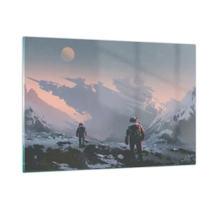 Obraz na skle - Pod neznámou hvězdou - 120x80 cm