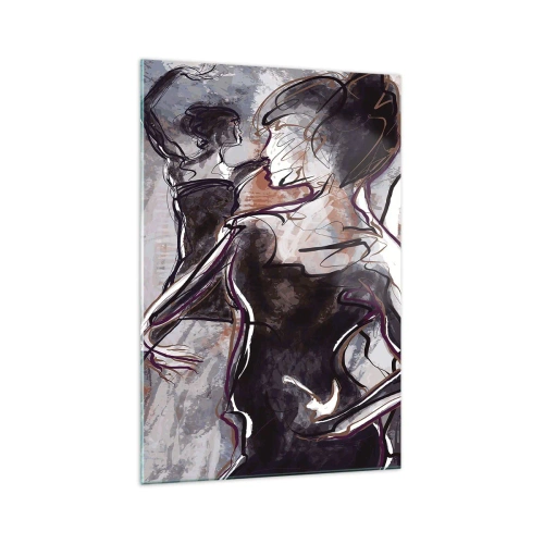 Obraz na skle - Rozplynout se v hudbě - 70x100 cm