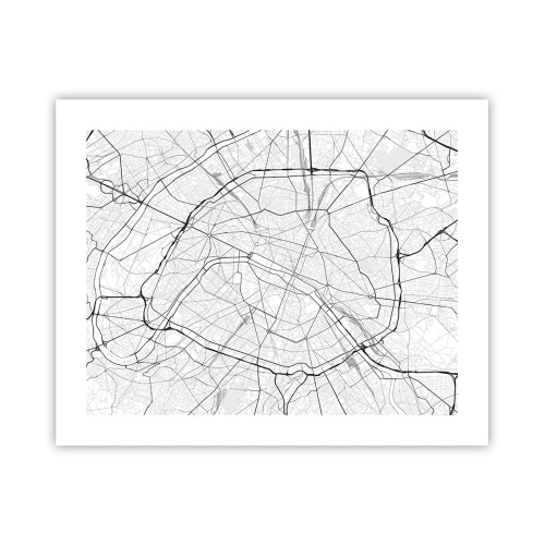 Plakát - Květ Paříže - 50x40 cm