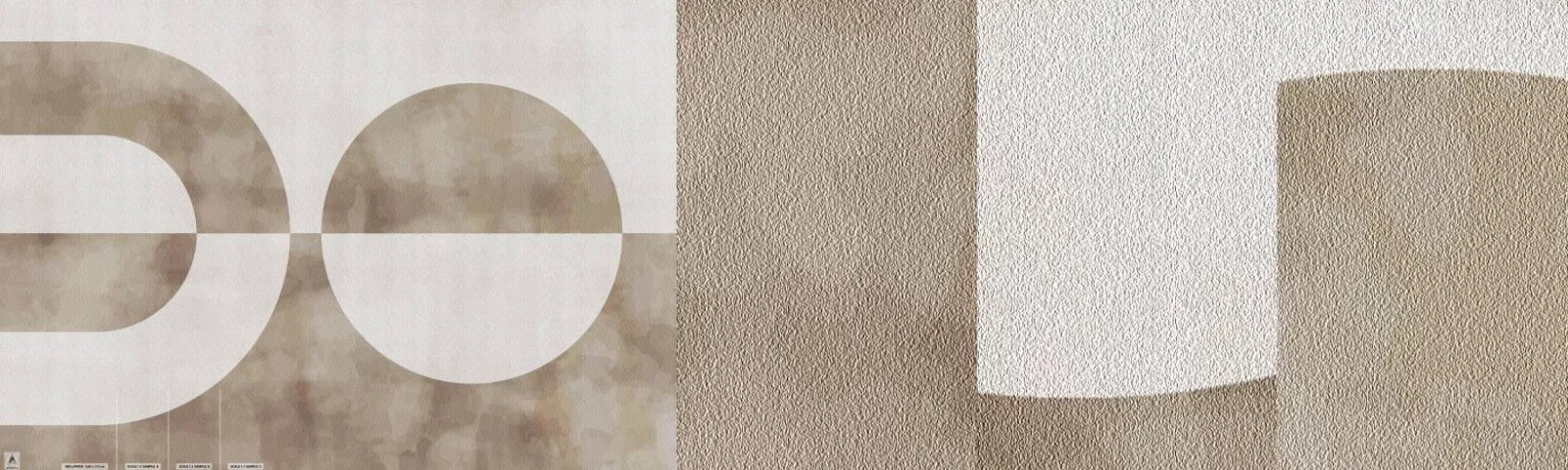 Fototapeta Vzorek Standard Eco - Podobnosti a rozdíly - Minimalismus, Jasný, Tvary - 100x30 cm