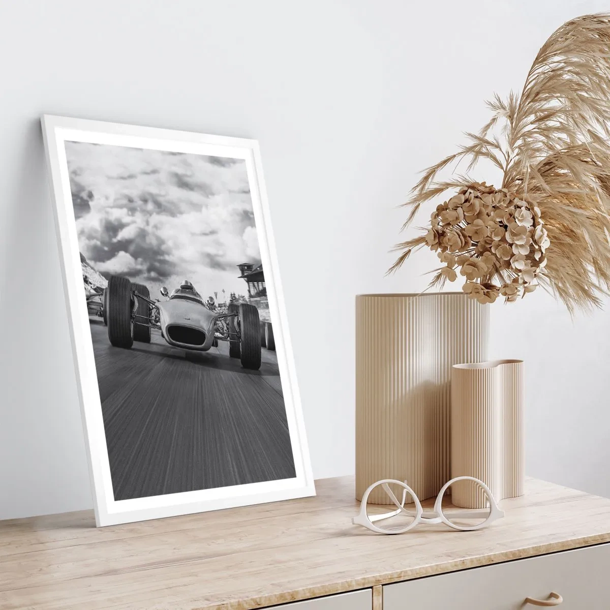 Plakát v bílém rámu - Tohle je síla! - 61x91 cm