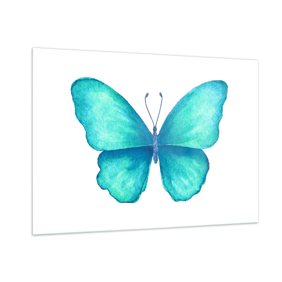 Obraz na skle - Tyrkysový z přírody - 100x70 cm