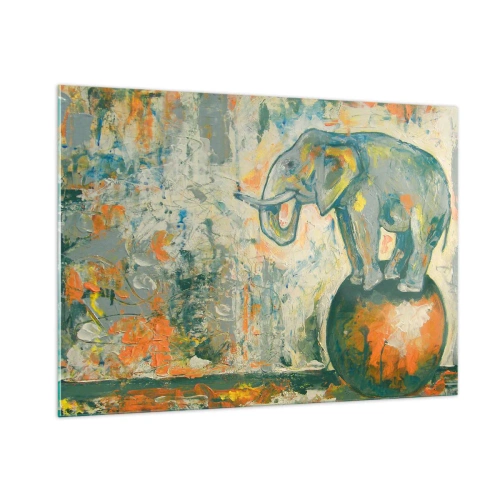Obraz na skle - Ať žije cirkus! - 100x70 cm