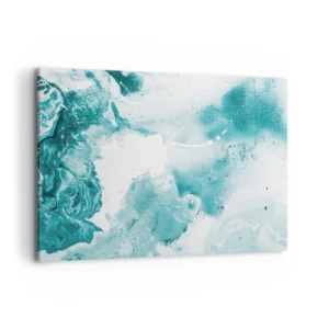 Obraz na plátně - Povodí modré - 120x80 cm