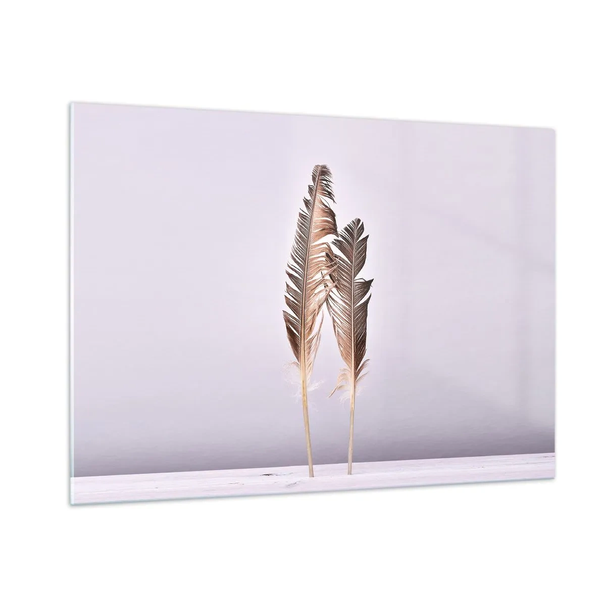 Obraz na skle - Proti nicotě - 100x70 cm