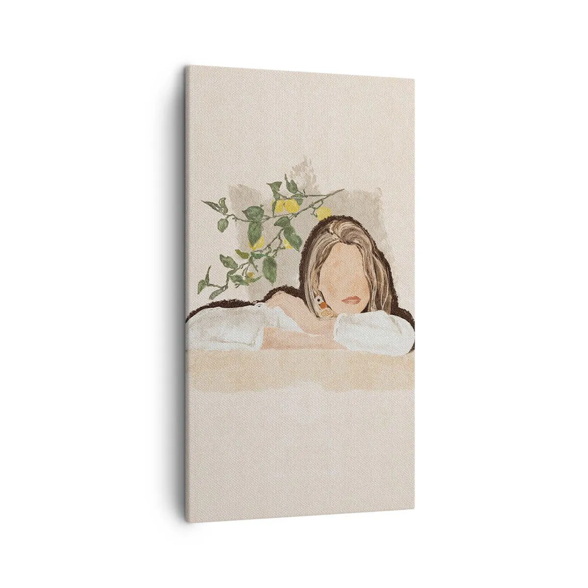 Obraz na plátně - Krasavice z jihu - 45x80 cm