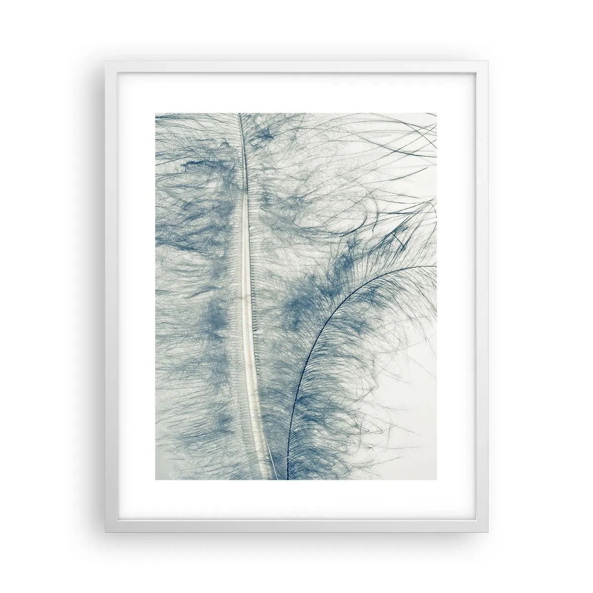Plakát v bílém rámu - Šepot přírody - 40x50 cm