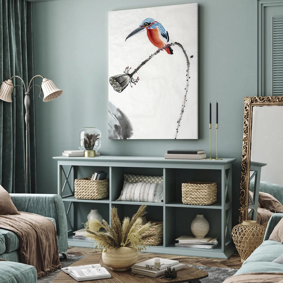 Obraz na plátně - Život louky - 50x70 cm