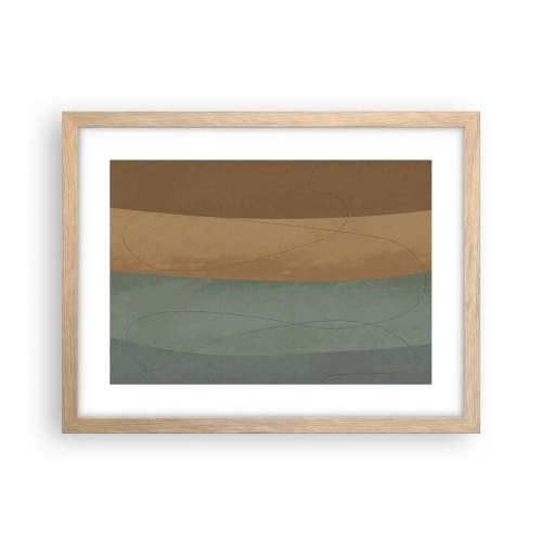 Plakát v rámu světlý dub - Horizontální kompozice - 40x30 cm
