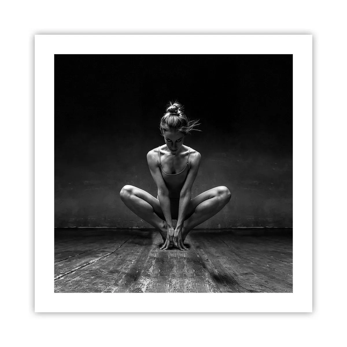 Plakát - Koncentrace taneční energie - 50x50 cm