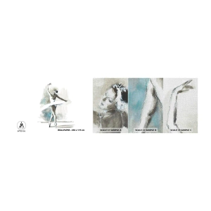 Vzor Fototapety Premium Canvas - Zakletá do labutě - Balerína, Tanec, Balet - 100x30 cm