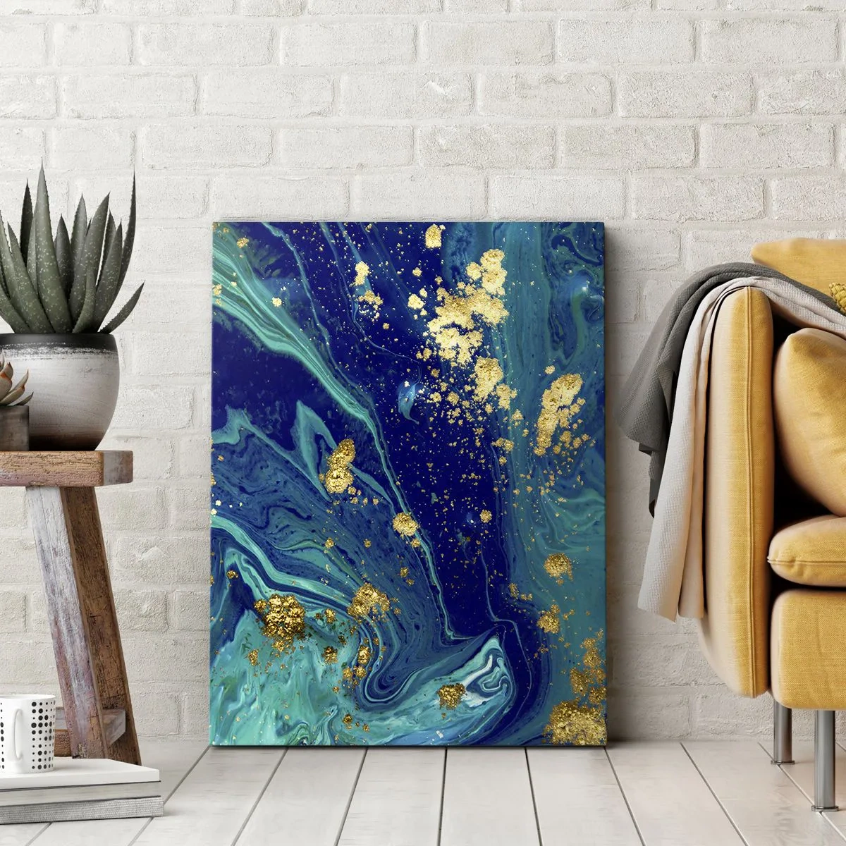 Obraz na plátně - Plátky slunce - 70x100 cm