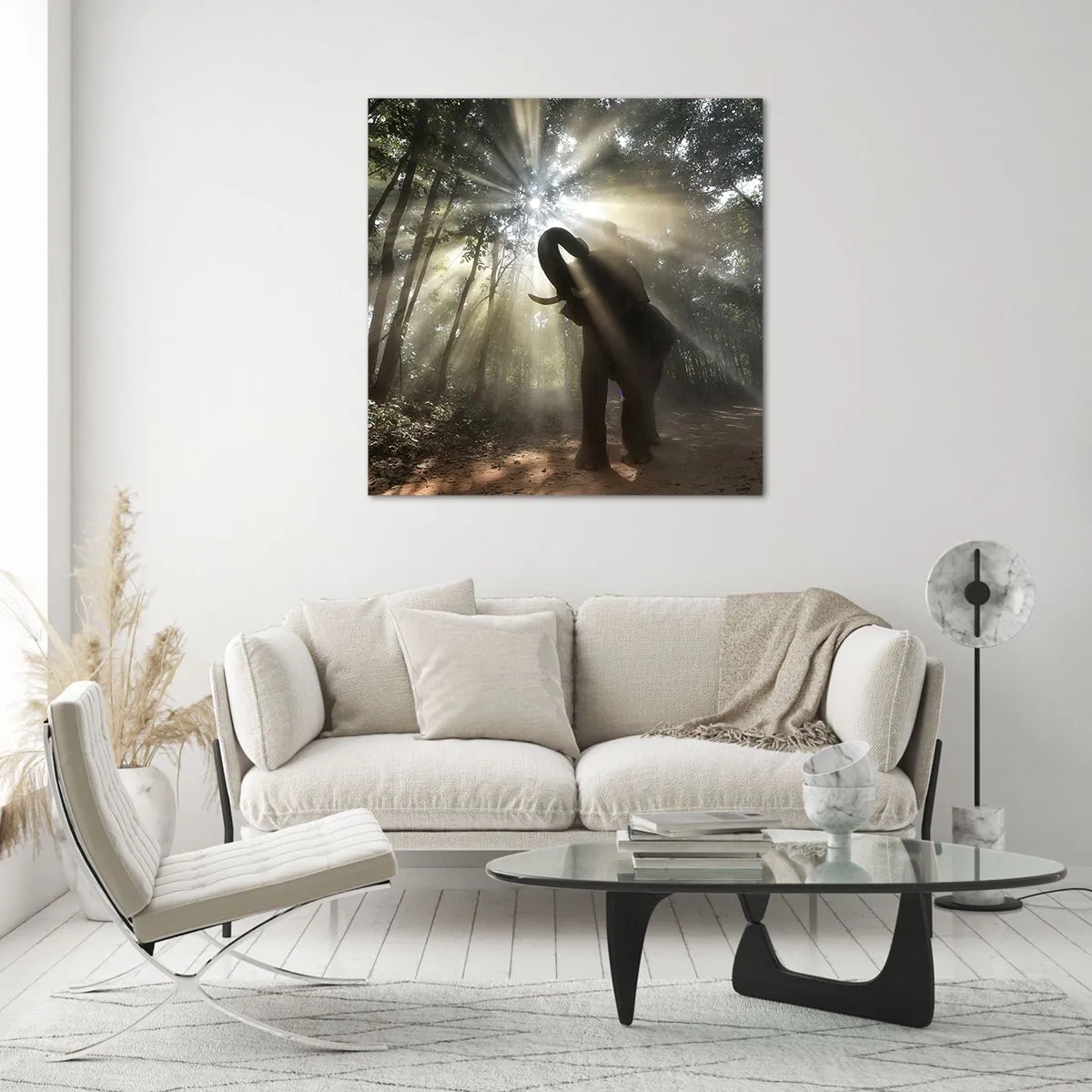Obraz na skle - Pod šťastnou hvězdou - 30x30 cm