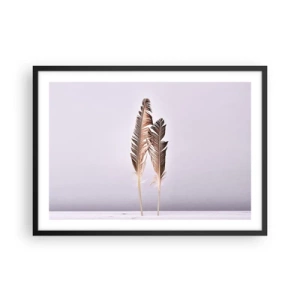 Plakát v černém rámu - Proti nicotě - 70x50 cm