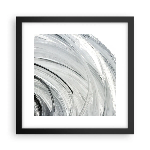 Plakát v černém rámu - Orbitální kompozice - 30x30 cm