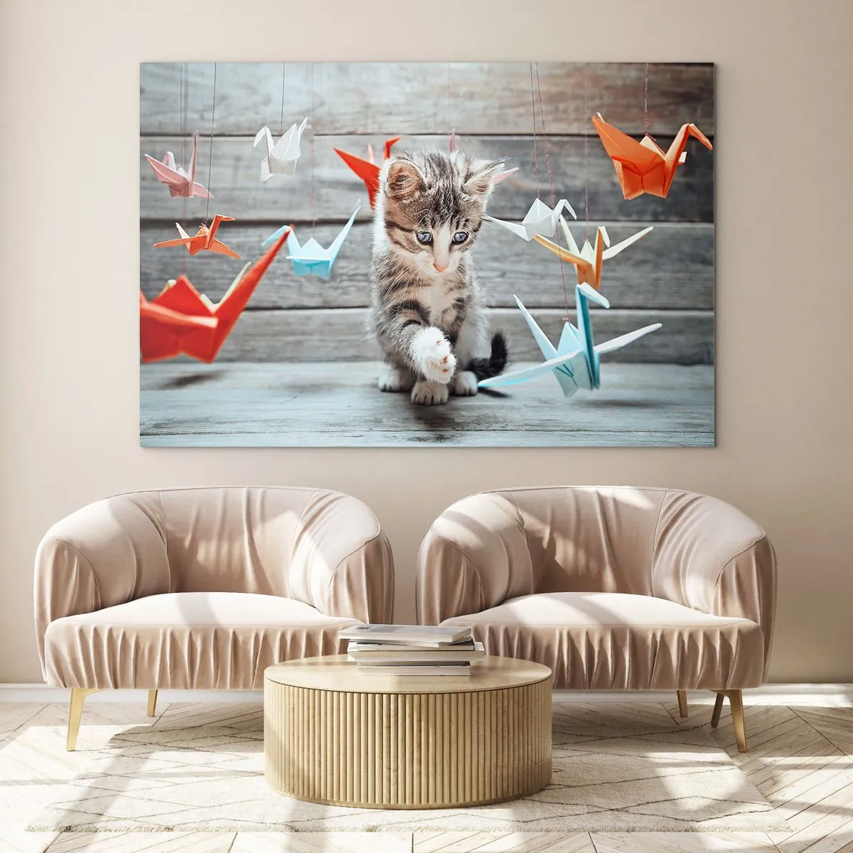 Obraz na skle - První lekce - 120x80 cm