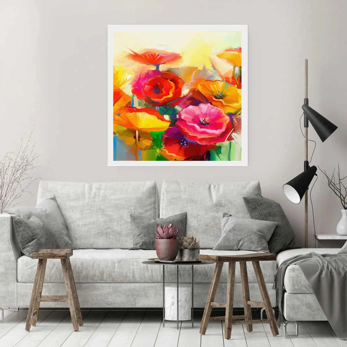 Plakát - Nejenom červené - 60x60 cm