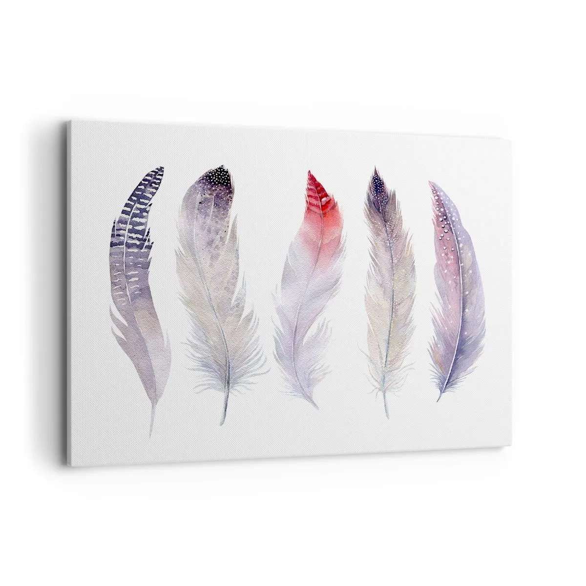 Obraz na plátně - Jemné jako různobarevná mlha - 100x70 cm