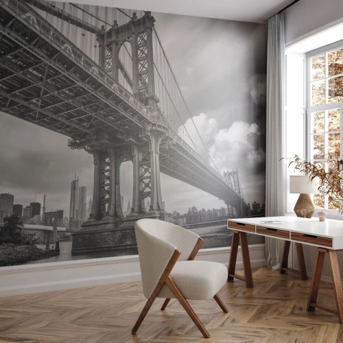 Fototapeta Premium Sand - Do srdce města - New York, Město, Manhattan - 100x70 cm