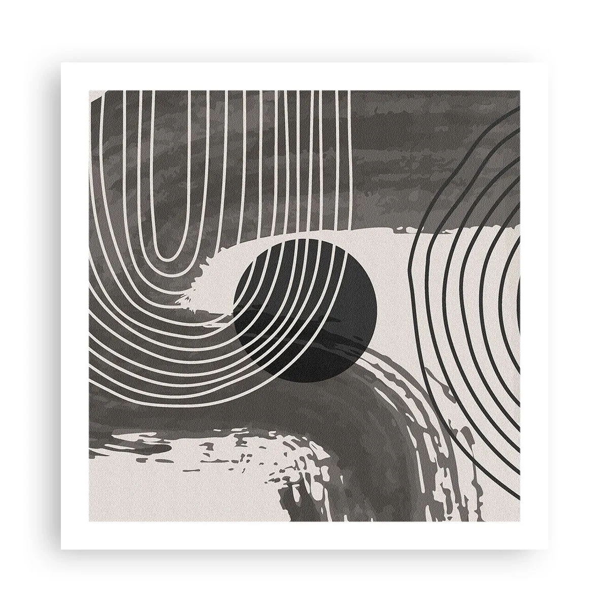 Plakát - Ovál vítězí - 60x60 cm