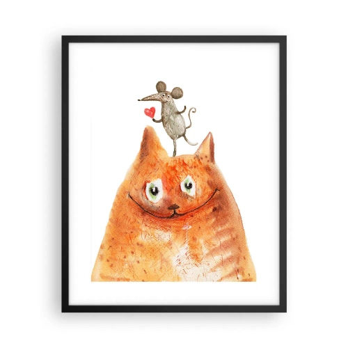 Plakát v černém rámu - Paradoxy lásky - 40x50 cm