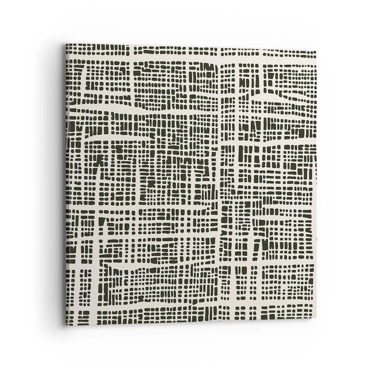 Obraz na plátně - Tkaná kompozice - 70x70 cm