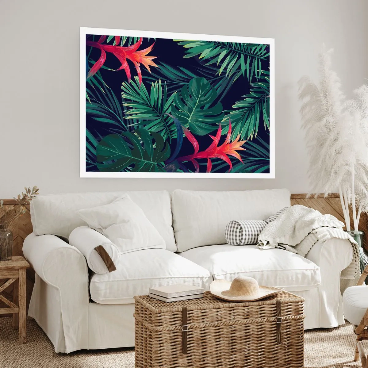 Plakát - Vzplanout v zeleném - 70x50 cm