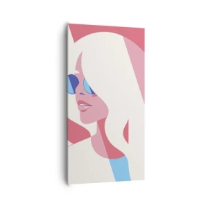 Obraz na plátně - Byla to blondýna… - 65x120 cm