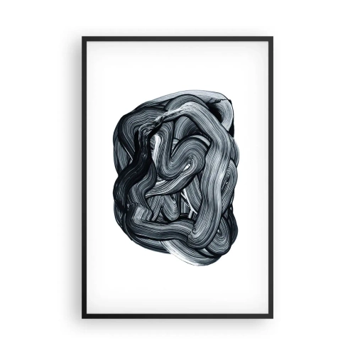 Plakát v černém rámu - Není to tak jednoduché - 61x91 cm