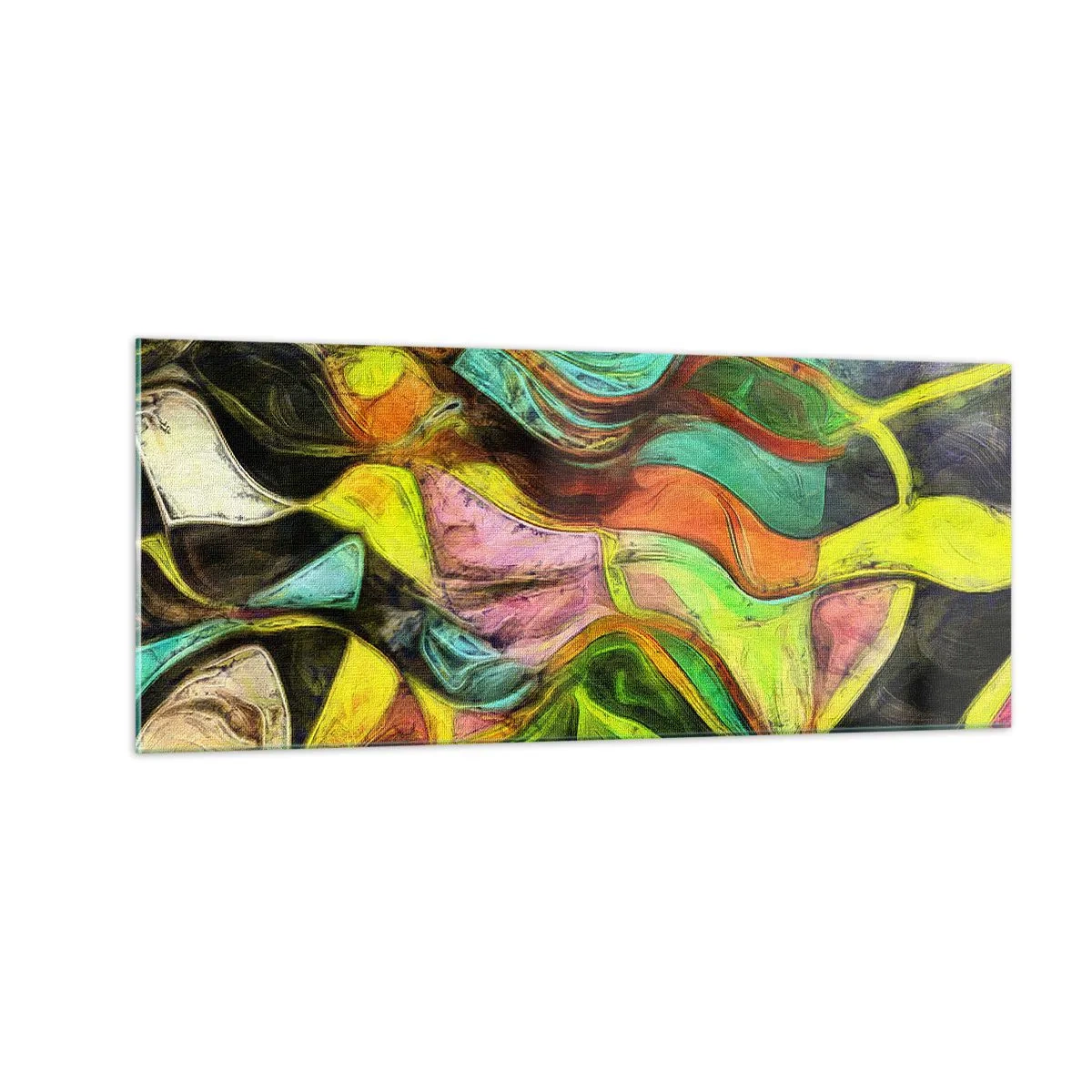 Obraz na skle - Pohyb je život - 100x40 cm